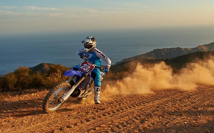 2016, polvere, motocross, yamaha, yz250x, sport