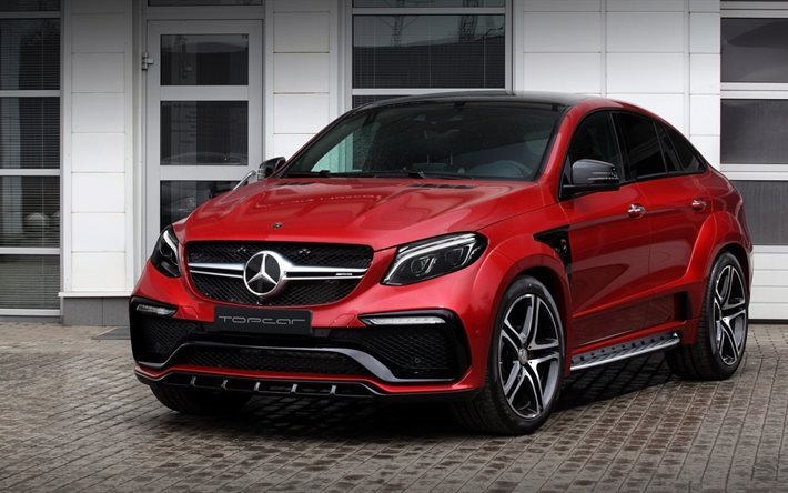 ball wed, 2016, mercedes benz, gle, mercedes, inferno, tuning, red