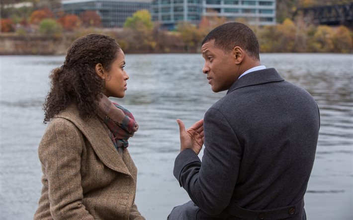 biographie, 2015, commotion c&#233;r&#233;brale, defender, gugu mbatha-raw, sport, drame, will smith