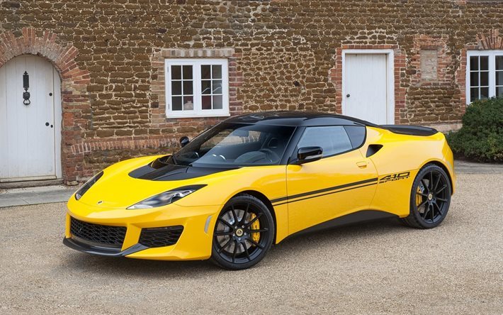 2017, spor araba, spor 410, lotus evora, sarı