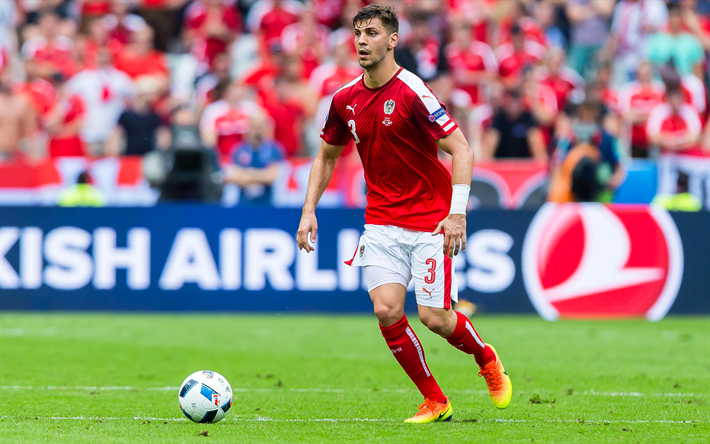 Aleksandar Dragovic, match, footballers, soccer, Drago, Austrian national team