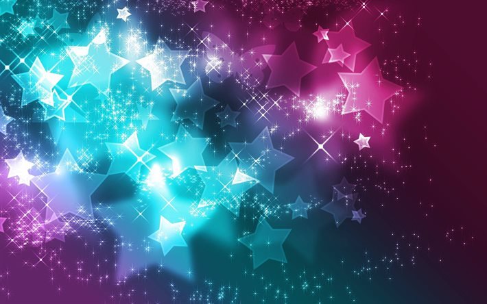 colorful stars background, stars patterns, background with stars, colorful backgrounds, stars textures, abstract backgrounds