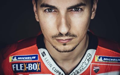 Jorge Lorenzo, 4k, Ducati Team, 2018, MotoGP, Ducati GP18, motorcycle racer, Ducati