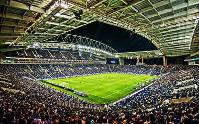 Estadio do Dragao, Dragon Stadium, Porto, Portugal, FC Porto stadium, Portuguese football stadium