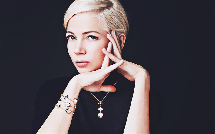 Download wallpapers Michelle Williams, Hollywood, 2019, american ...