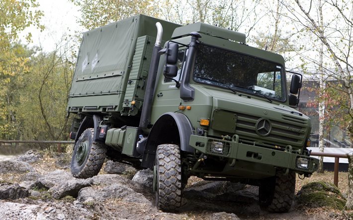 Mercedes u5000, VUS de l&#39;arm&#233;e de terre allemande, militaire Mercedes, camion militaire