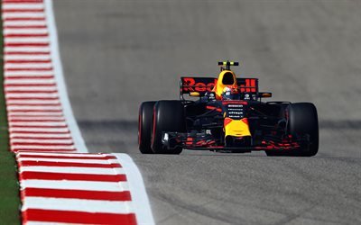 Max Verstappen, Formula One, Red Bull Racing, RB13, Formula 1, F1, raceway