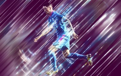 Fernando Torres, kreativ konst, blad stil, spansk fotbollsspelare, Sagan Tosu FC, J1 League, Japan, rosa kreativ bakgrund, fotboll, Torres