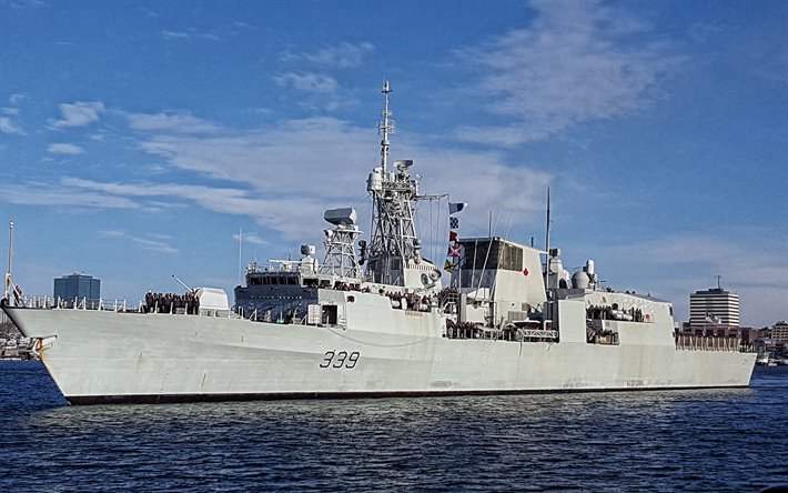 Centri di lavoro ORIZZONTALI Charlottetown, canada fregata, la Royal Canadian Navy, Halifax-classe fregata, Canadese, nave da guerra, Canada