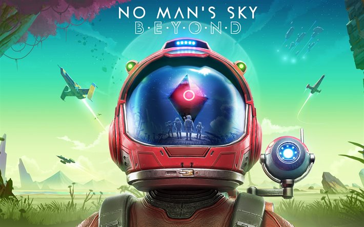 no mans sky beyond, poster, 2019-spiele, action-adventure