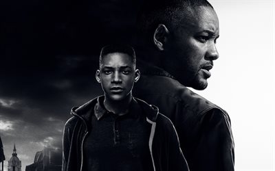 Homme g&#233;meaux, affiches, 2019 film, Henry Brogan, will Smith