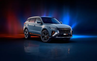 Geely Bo Yue X, 4k, crossovers, 2021 cars, NL-3B, 2021 Geely Bo Yue X, chinese cars, Geely