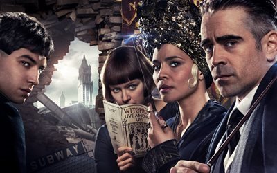 Fantastic Beasts and Where to Find Them, 2016, Katherine Waterston, Colin Farrell