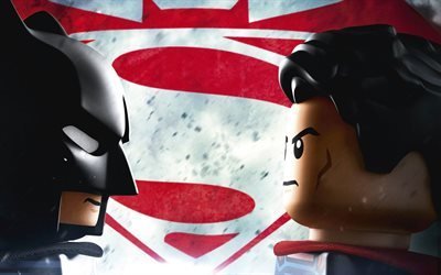 die lego-batman-film, 2017, lego, superman