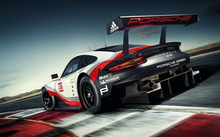 Télécharger Fonds Décran Porsche 911 Rsr 2017 Sportcars