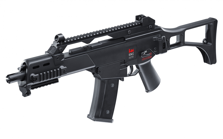 HK G36, Assault rifle, firearms, Heckler and Koch G36