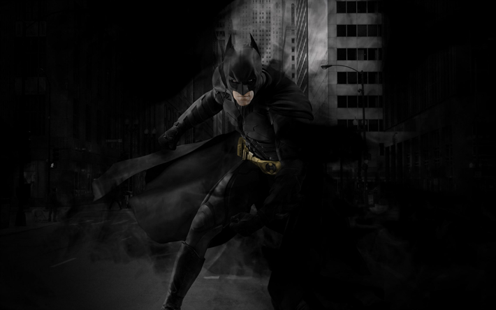 Batman, s&#252;per kahramanlar, siyah duman, karanlık