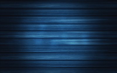 blaue holzbretter, makro, horizontale holzbretter, blaue holz-textur, holz linien, blau h&#246;lzernes, hintergr&#252;nde, holz texturen, blau, hintergrund
