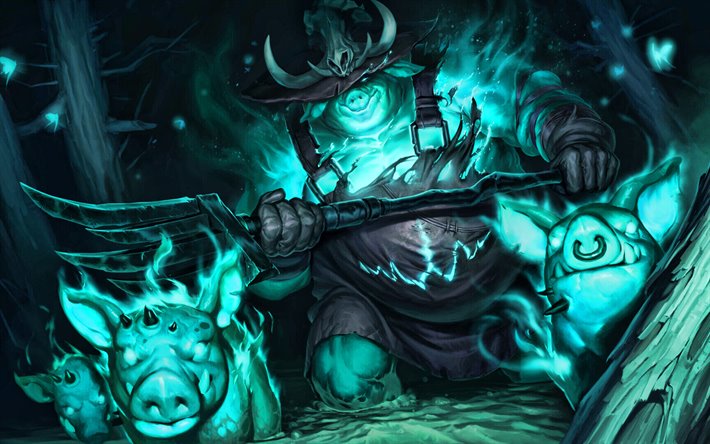 Ravenous Butcher, warrior, 2020 games, Legends of Runeterra