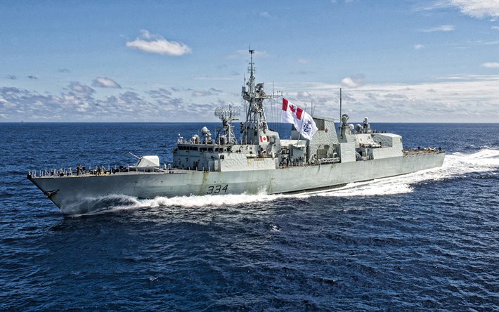 CMH Regina, FFH 334, Halifax-clase fragata fragata Canadiense, Canad&#225;, los buques de guerra, las Fuerzas Canadienses, Marina Real de Canad&#225;, buque de guerra en el mar