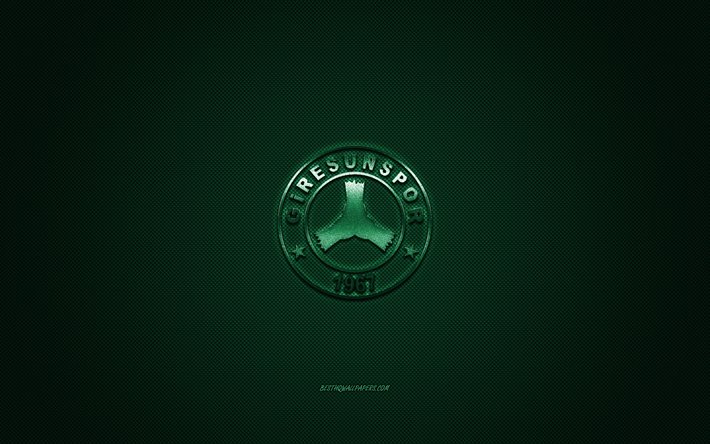 Giresunspor, التركي لكرة القدم, 1 الدوري, الأخضر شعار, الأخضر ألياف الكربون الخلفية, كرة القدم, غيرسون, تركيا, Giresunspor شعار