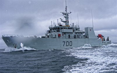 HMCS Kingston, 700 MM, Kanada Kraliyet Donanması, Kanada savaş gemisi, Kingston-sınıfı kıyı savunma gemisi, Deniz Kuvvetleri Atlantik, Kanada Silahlı Kuvvetleri, Kanada