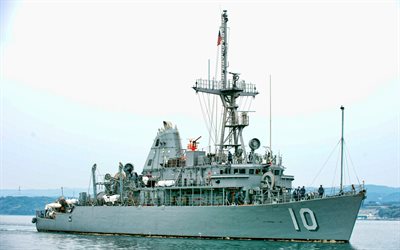 L&#39;USS Guerrier, MCM-10, 4k, la lutte contre les mines navires, la Marine des &#201;tats-unis, l&#39;arm&#233;e am&#233;ricaine, le cuirass&#233; de la Marine am&#233;ricaine, le Vengeur de la classe, de l&#39;USS Guerrier MCM-10