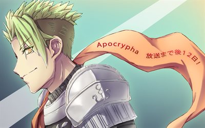 Rider of Red, 4k, manga, Fate Apocrypha, TYPE-MOON