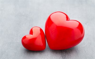 قلوب حمراء, الحب المفاهيم, عيد الحب, قلب خشبي