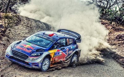Sebastien Ogier, WRC, rally, race, Ford Fiesta