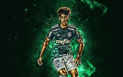 Vitinho, Brezilyalı futbolcular, Palmeiras FC, futbol, Brezilya Serie A, Victor Hugo Santana Carvalho, neon ışıkları, SE Palmeiras, Brezilya