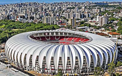 Estadio Beira-Rio, Estadio Jose Pinheiro Reuna, Sport Club Internacional Stadium, Brasilian jalkapallon stadion, urheilu areenoilla, Porto Alegre, Brasilia