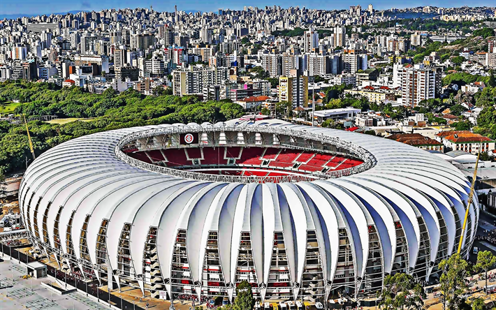 Estadio Beira-Rio, Estadio Jos&#233; Pinheiro Borda, Sport Club Internacional, Stadio, stadio di calcio Brasiliano, palazzetti dello sport, Porto Alegre, Brasile