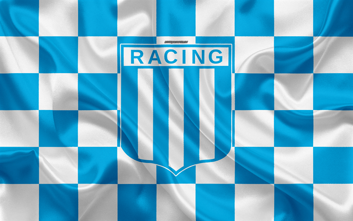 Racing Club Thumb2-racing-club-4k-logo-creative-art-blue-white-checkered-flag