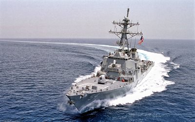 USS Curtis Wilbur, DDG-54, jagare, Usa: S Flotta, AMERIKANSKA arm&#233;n, battleship, US Navy, Arleigh Burke-klassen, USS Curtis Wilbur DDG-54
