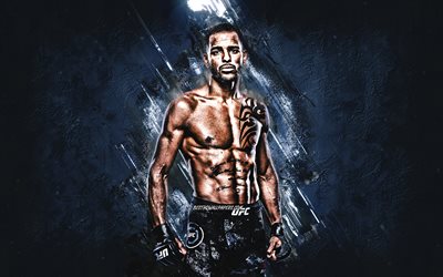 Danny Roberts, portrait, Ultimate Fighting Championship, english fighter, UFC, blue stone background