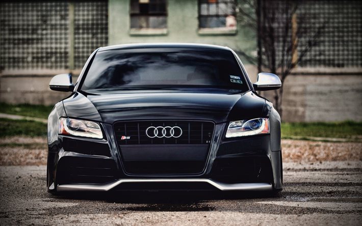 Audi RS5, front view, tuning, german cars, supercars, Customized Audi RS5, Audi