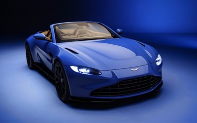 Aston Martin Vantage Roadster, 4k, supercars, 2020 bilar, UK-spec, 2020 Aston Martin Vantage, Aston Martin