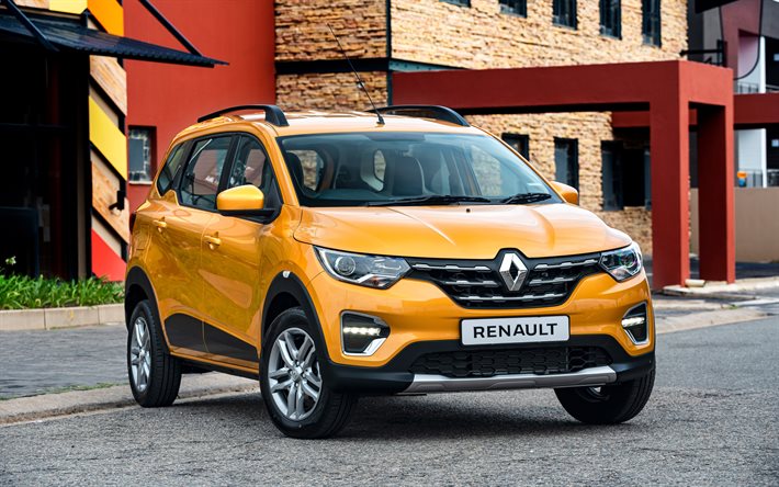 Renault Triber, 4k, crossovers, 2020 coches, ZA-spec, 2020 Renault Triber, los coches franceses, Renault