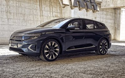 Byton Mバイト, 2020, 電気SUV, 側面, 外観, 新青Mバイト, 電気自動車, Byton