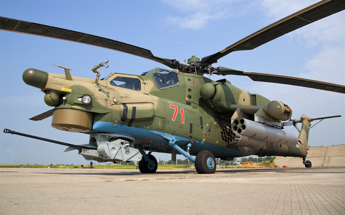 Mi-28, Russian attack helicopter, Russian Air Force, military helicopter, combat aviation, Russian Federation