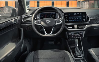 Volkswagen Polo, interi&#246;r, 4k, 2020 bilar, sedaner, 2020 Volkswagen Polo inne, tyska bilar, VW Polo, Volkswagen, 2020 Volkswagen Polo