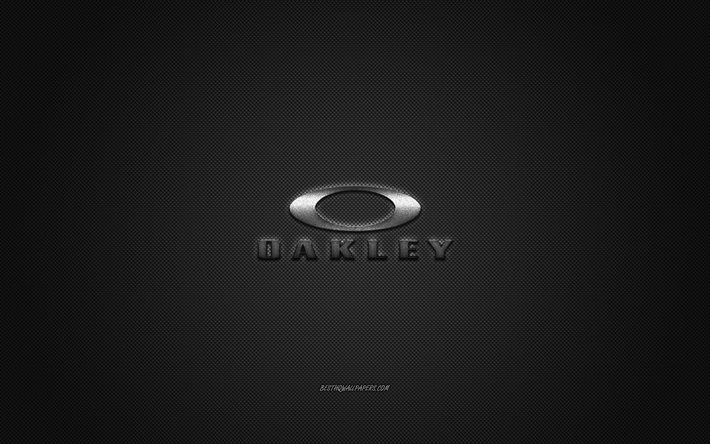 Descargar fondos de pantalla Oakley logotipo, emblema de metal, marca de  ropa, el carbono negro, la textura, el mundial de marcas de ropa, Oakley,  concepto moda, Oakley emblema libre. Imágenes fondos de