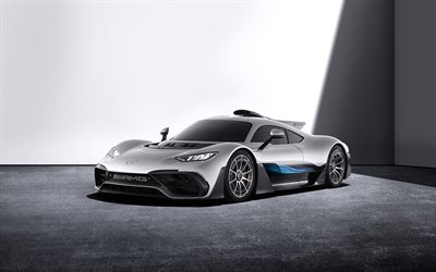 Mercedes-AMG Projet, R50, hypercar, Mercedes-AMG Un, coup&#233; sport, les voitures de luxe Britannique supercars, Mercedes