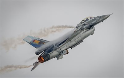 General Dynamics F-16 Fighting Falcon, F-16A, ADF, taistelija-torjuntah&#228;vitt&#228;j&#228;, YHDYSVALTAIN armeijan lentokone, US Air Force, USA