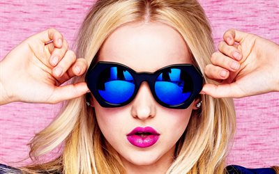 Dove Cameron, portrait, sunglasses, blonde, face, beautiful women, photoshoot