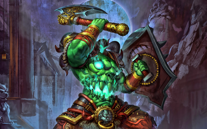 Xing Tian, darkness, Smite God, 2019 games, warriors, Smite, MOBA, Smite characters, warrior with axe, Xing Tian Smite
