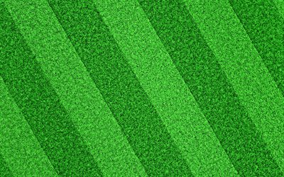 الخطوط القطرية على العشب, 4k, العشب الأخضر الملمس, ماكرو, خلفية خضراء, العشب القوام, العشب من أعلى, العشب خلفية, العشب الأخضر