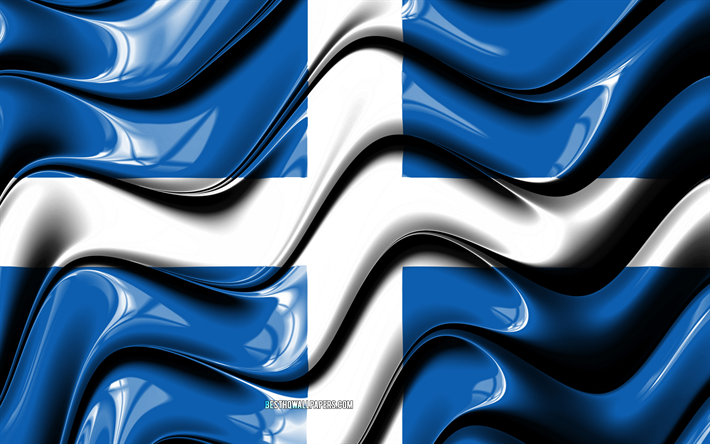 Epirus lippu, 4k, Kreikan alueilla, hallintoalueet, Lipun Epirus, 3D art, Epirus, kreikan alueilla, Epirus 3D flag, Kreikka, Euroopassa