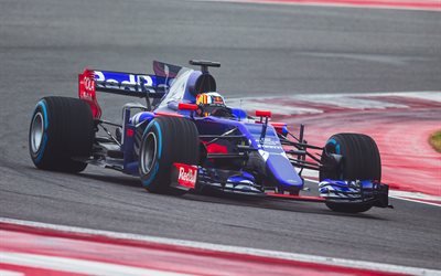Carlos Sainz, Toro Rosso STR12, 2017 cars, Formula 1, F1, Scuderia Toro Rosso